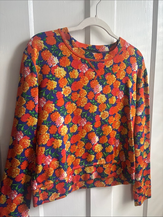 Marc Jacobs Tops - Marc Jacobs Multicolor Floral Crewneck Sweatshirt